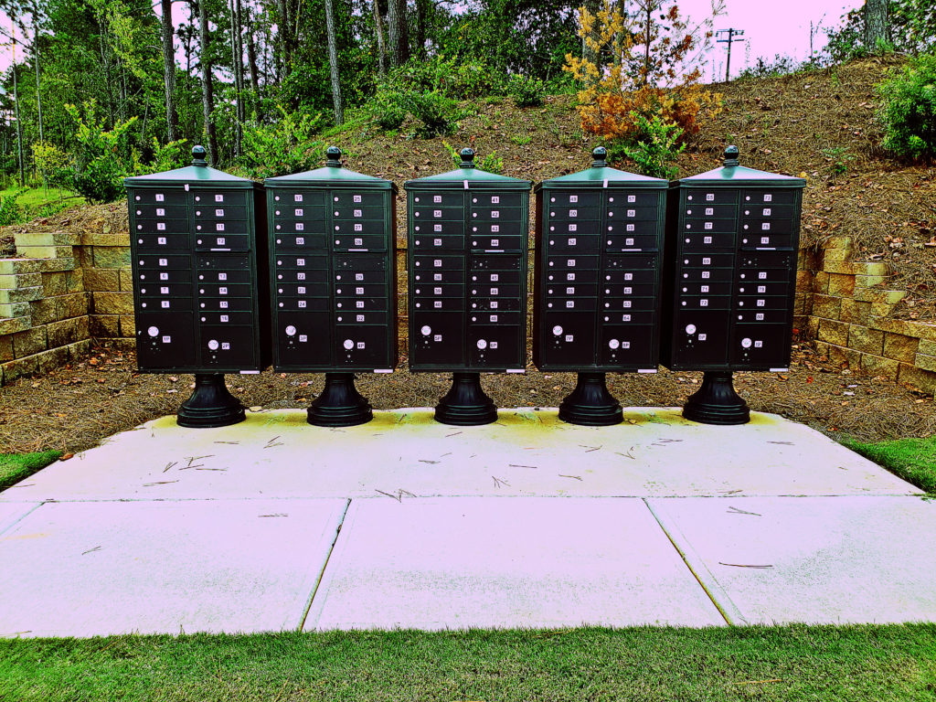 new construction mailbox - cluster mailbox - soldbynat.com