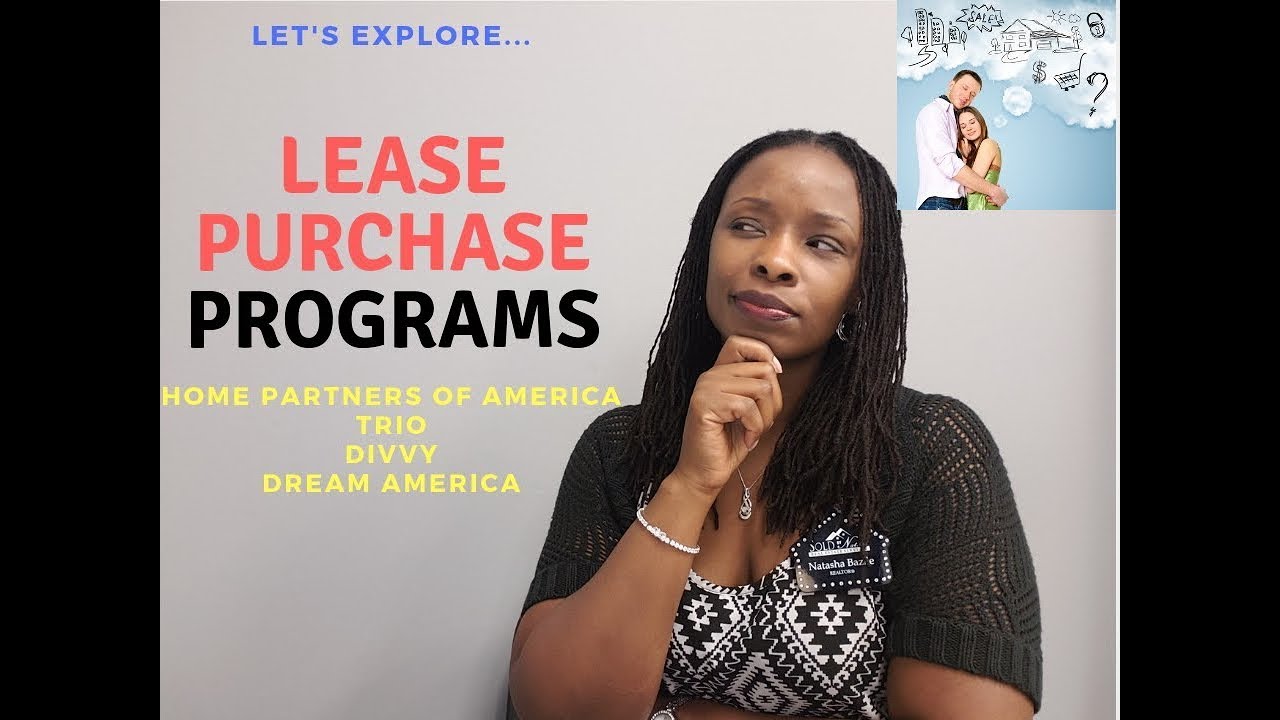 Lease Purchase Programs – Home Partners of America, TRIO, Divvy & Dream America