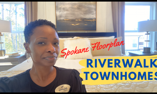 3-story Townhomes in Roswell, GA – Riverwalk Luxury Townhomes – Spokane Floor Plan