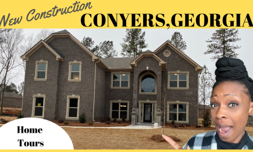 New Construction in Conyers, Georgia – $400k – $500k – Rockdale County, GA – Home Tours