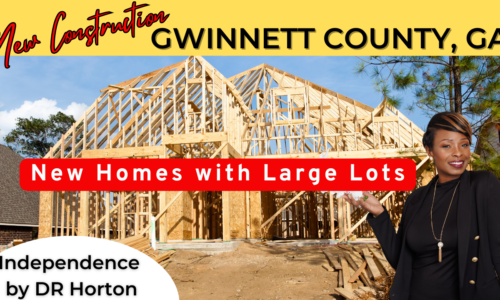 New Homes with Large Lots in Gwinnett, County – Grayson School District – Independence by DR Horton