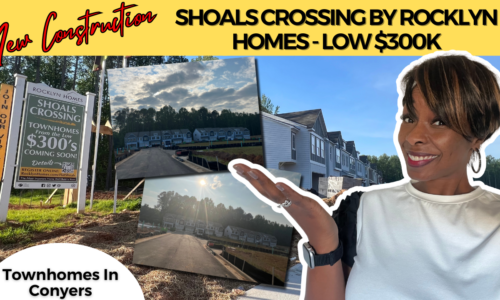 New Construction Townhomes In Conyers – Shoals Crossing by Rocklyn Homes – Low $300k